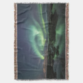 Nordlichter Norwegen Decke (Vorderseite Vertikal)