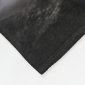 Nordlichter Norwegen Fleecedecke (Ecke)