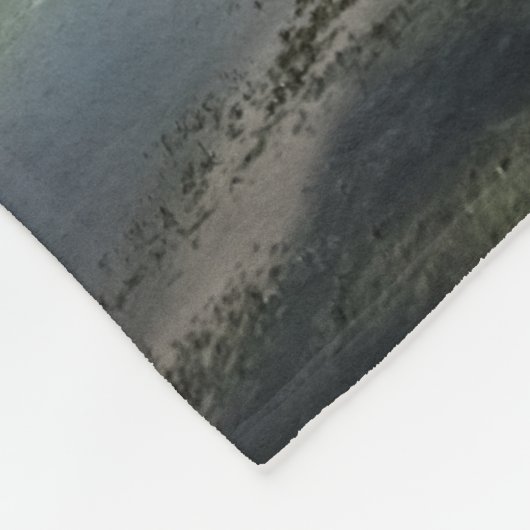 Nordlichter Norwegen Fleecedecke (Ecke)