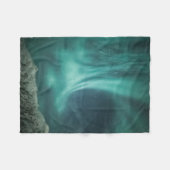 Nordlichter Norwegen Fleecedecke (Vorderseite (Horizontal))