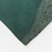 Nordlichter Norwegen Fleecedecke (Ecke)