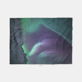 Nordlichter Norwegen Fleecedecke (Vorderseite (Horizontal))