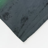 Nordlichter Norwegen Fleecedecke (Ecke)