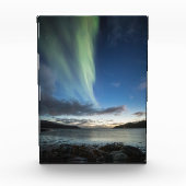 Nordlichter Norwegen Fotoblock (Vorderseite)