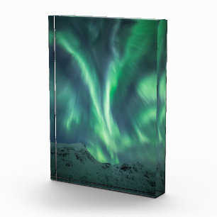 Nordlichter Norwegen Fotoblock