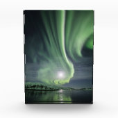 Nordlichter Norwegen Fotoblock (Vorderseite)