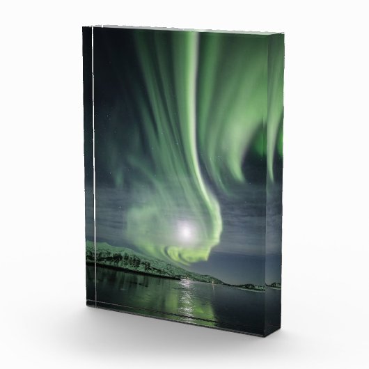 Nordlichter Norwegen Fotoblock (Rechts)