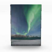 Nordlichter Norwegen Fotoblock (Vorderseite)