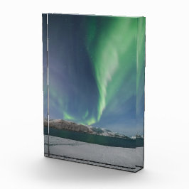 Nordlichter Norwegen Fotoblock