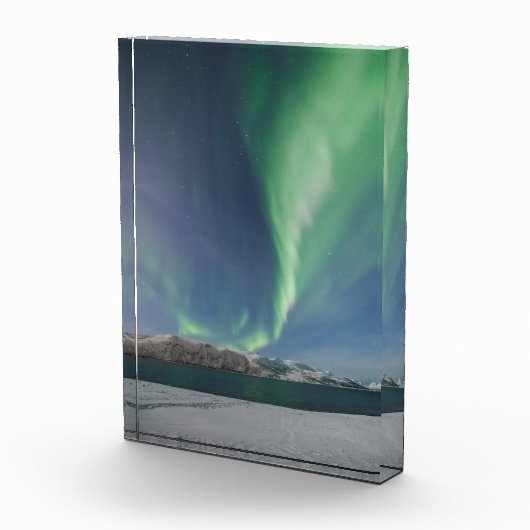 Nordlichter Norwegen Fotoblock (Rechts)