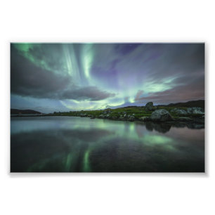 Nordlichter Norwegen Fotodruck