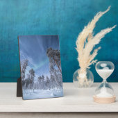 Nordlichter Norwegen Fotoplatte (Seite)