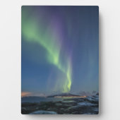 Nordlichter Norwegen Fotoplatte (Vorderseite)