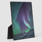 Nordlichter Norwegen Fotoplatte (Seite)