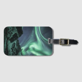 Nordlichter Norwegen Gepäckanhänger (Vorderseite (Horizontal))