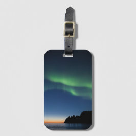 Nordlichter Norwegen Gepäckanhänger