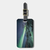 Nordlichter Norwegen Gepäckanhänger (Vorderseite vertikal)