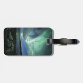 Nordlichter Norwegen Gepäckanhänger (Rückseite horizontal)