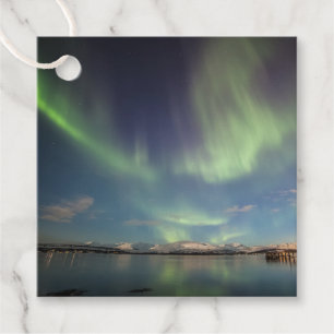 Nordlichter Norwegen Geschenkanhänger