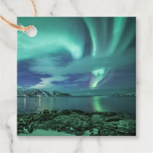 Nordlichter Norwegen Geschenkanhänger