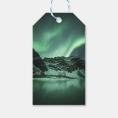 Nordlichter Norwegen Geschenkanhänger (Vorderseite)