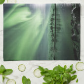 Nordlichter Norwegen Geschirrtuch (Gefaltet)