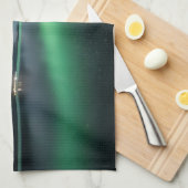 Nordlichter Norwegen Geschirrtuch (Viertel Falte)