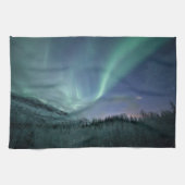 Nordlichter Norwegen Geschirrtuch (Horizontal)