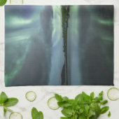 Nordlichter Norwegen Geschirrtuch (Gefaltet)