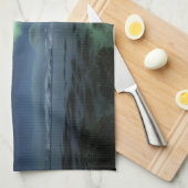 Nordlichter Norwegen Geschirrtuch (Viertel Falte)