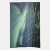 Nordlichter Norwegen Geschirrtuch (Vertikal)
