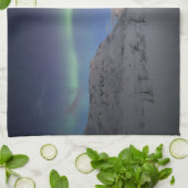 Nordlichter Norwegen Geschirrtuch (Gefaltet)