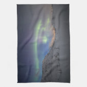 Nordlichter Norwegen Geschirrtuch (Vertikal)