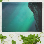 Nordlichter Norwegen Geschirrtuch (Gefaltet)