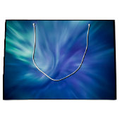 Nordlichter Norwegen Große Geschenktüte (Vorderseite)
