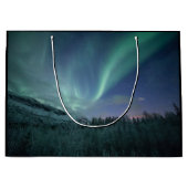 Nordlichter Norwegen Große Geschenktüte (Vorderseite)
