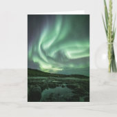 Nordlichter Norwegen Karte (Vorderseite)