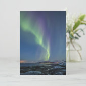 Nordlichter Norwegen Karte (Stehend Vorderseite)