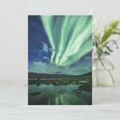 Nordlichter Norwegen Karte (Stehend Vorderseite)