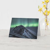 Nordlichter Norwegen Karte (Gelbe Blume)