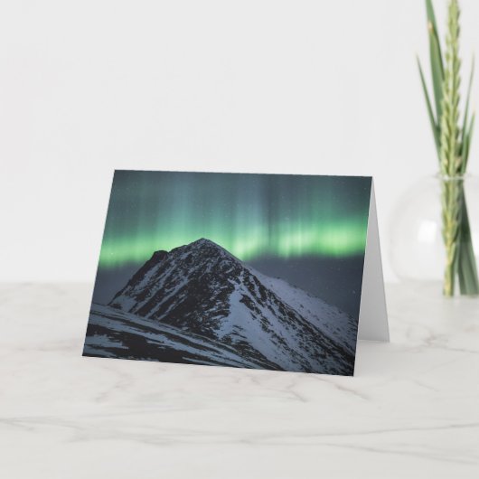 Nordlichter Norwegen Karte (Vorderseite)