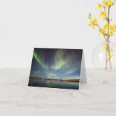 Nordlichter Norwegen Karte (Gelbe Blume)