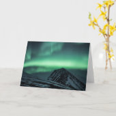 Nordlichter Norwegen Karte (Gelbe Blume)