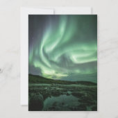 Nordlichter Norwegen Karte (Vorderseite)