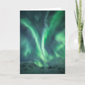 Nordlichter Norwegen Karte (Vorderseite)