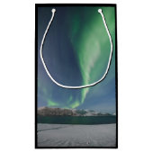 Nordlichter Norwegen Kleine Geschenktüte (Rückseite)
