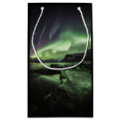 Nordlichter Norwegen Kleine Geschenktüte (Rückseite)