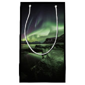 Nordlichter Norwegen Kleine Geschenktüte (Vorderseite)