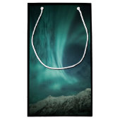 Nordlichter Norwegen Kleine Geschenktüte (Rückseite)