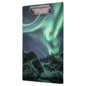 Nordlichter Norwegen Klemmbrett (Links)